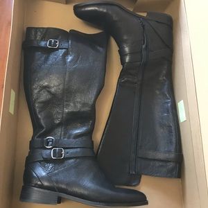 Lucky Brand Paxtreen Leather Boots